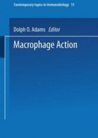 Macrophage Action Vol. 13