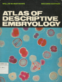 Atlas of Descriptive Embryology