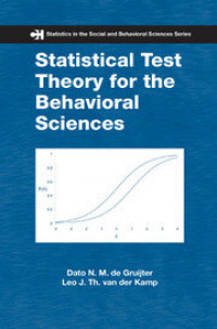 Statictical Test Theory For The Behavioral Sciences