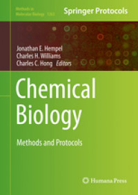 Chemical Biology : Methods and Protocols