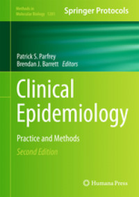 Clinical Epidemiology : Practice and Methods