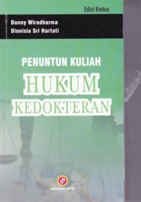 Penuntun Kuliah Hukum Kedokteran