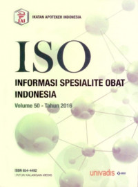 ISO : Informasi Spesialite Obat Indonesia Volume 50 - Tahun 2016