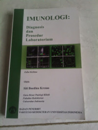Imunologi Diagnosi dan Prosedur Laboratorium
