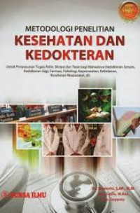 Metodologi Penelitian Kesehatan dan Kedokteran