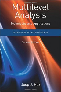 Multilevel Analysis : Techniques and Applications