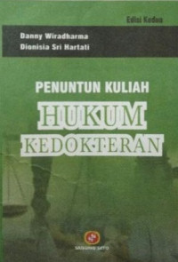 Penuntun Kuliah Hukum Kedokteran