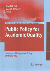 Public Policy for Academic Quality