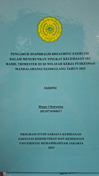 HUBUNGAN PENGETAHUAN GIZI IBU HAMIL, KEPATUHAN KONSUMSI TABLET FE, DAN DUKUNGAN SUAMI DENGAN KEJADIAN ANEMIA IBU HAMIL TRIMESTER III DI PUSKESMAS KECAMATAN JOHAR BARU,JAKARTA PUSAT TAHUN 2025