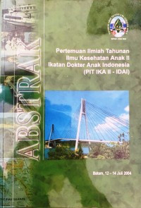 Pertemuan ilmiah tahunan ilmu kesehatan anak II