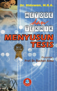 Metode dan Teknik Menyusun Tesis