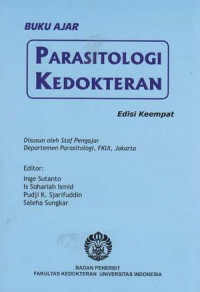 Buku ajar Parasitologi Kedokteran