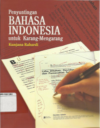 Image of Penyuntingan Bahasa Indonesia untuk Karang Mengarang