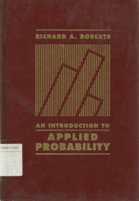 Image of An Introduction to Applied Probability