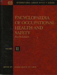 Encyclopaedia of Occupational Health and Safety vol. 2